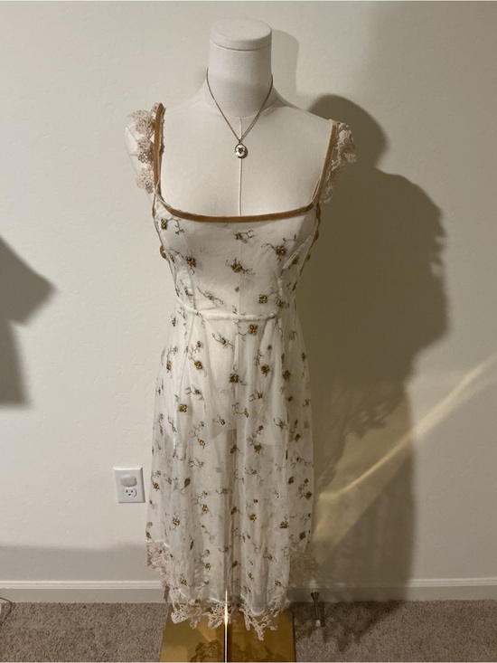 Free People Dresses & Skirts - Intimately Free People floral midi sheer dress